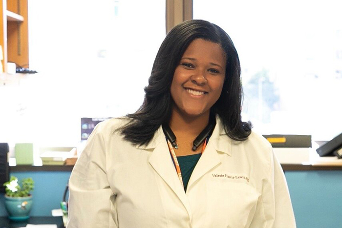 Dr. Valerie Lewis is an immunology researcher at the Oklahoma City VA Medical Center. (Photo courtesy BlackInImmuno.org.) 