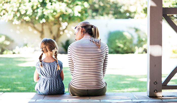  Dr. VA researchers are studying how PTSD impacts the parenting experience, and children’s outcomes. (Photo ©iStock/shapecharge)   
