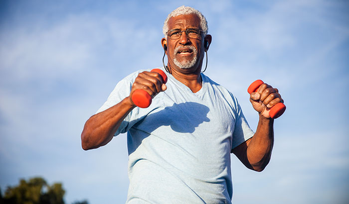 Research at the Washington DC VA Medical Center is looking at better ways to ward off the muscle loss that comes with aging. (Photo for illustrative purposes only. ©iStock/adamkaz)