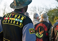 Vietnam Veterans took part in a March 2016 ceremony at the Lexington (Kentucky) VA Medical Center in commemoration of the war's 50<sup>th</sup> anniversary. 