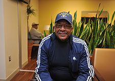 Navy Veteran Pernell Baker is a patient at the Washington, DC, VA Medical Center. VA patients like him took part in 