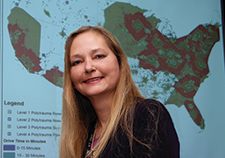  Dr. Diane Cowper Ripley has led a number of VA studies looking at the role of home location and distance from VA facilities on the care that Veterans receive 
