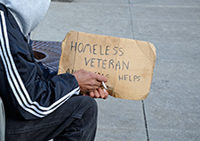 About 40,000 Veterans experience homelessness in the United States on any given night. <em>(Photo: ©iStock/Solange_Z)</em> 