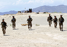 Army soldiers take part in a training exercise on Tactical Base Gamberi in eastern Afghanistan in 2015. Emerging research suggests a majority of Iraq and Afghanistan Veterans have symptoms consistent with a condition known as chronic multisymptom illness.  
