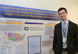 Dr. Jason Nieuwsma, associate director of VA Mental Health and Chaplaincy, has been helping to spearhead research on integrating the two fields. (Photo by Linnie Skidmore)