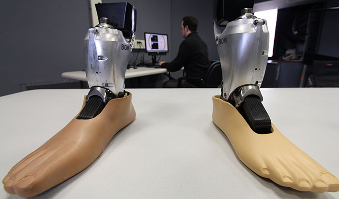 Powered ankle-foot prosthesis
