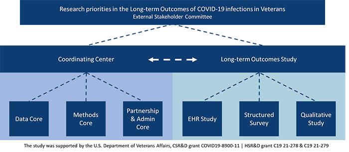 VA COVID-19 Observational Research Collaboratory (CORC) Organizational Chart