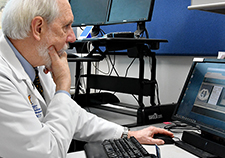 Dr. Jeffrey L. Curtis is a physician-researcher at the VA Ann Arbor Healthcare System in Michigan. He is internationally recognized as a leading researcher in the field of pulmonary disease. (Photo by Brian Hayes, VA Ann Arbor Healthcare System)
