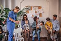 Childcare difficulties can delay health care
