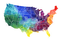 Incidences of dementia can vary by region