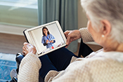 Video-enabled tablets increase mental health access for older Veterans - Photo: ©iStock/Ridofranz