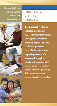 VA Cooperative Studies Program (CSP) Brochure