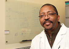 Dr. Michael Harris-Love directs the Muscle Morphology, Mechanics and Performance Laboratory at the Washington DC VA Medical Center. (Photo by Mitch Mirkin)