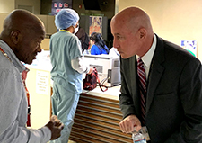 Ebola crisis helped prepare director of VA medical center for COVID-19 pandemic