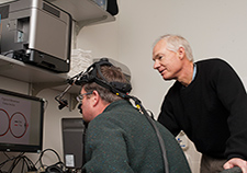 Dr. William Walker (right), based at the Richmond (Va.) VA Medical Center, is with the Defense and Veterans Brain Injury Center. 