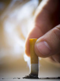 A VA study found that one in five respondents who reported quitting smoking was actually still using tobacco-according to urine tests turned in by the respondents. The researchers urge routine use of bio-verification in smoking-cessation studies. (Photo: Science Photo Library/Getty) 