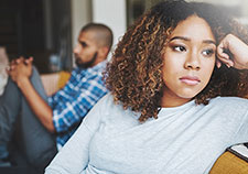 Relationship impairment due to PTSD and depression has opposite effect on treatment-seeking in men and women