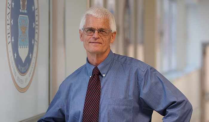 Dr. Stephen Hunt is an occupational and environmental medicine physician in primary and post-deployment care at the VA Puget Sound Health Care System. (Photo by Christopher Pacheco)  