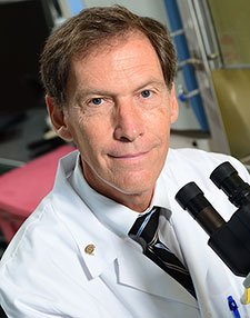 Dr. William Tyor is a neurologist at the Atlanta VA Medical Center who studies the memory problems that affect HIV patients. (Photo by Jack Kearse/Emory)