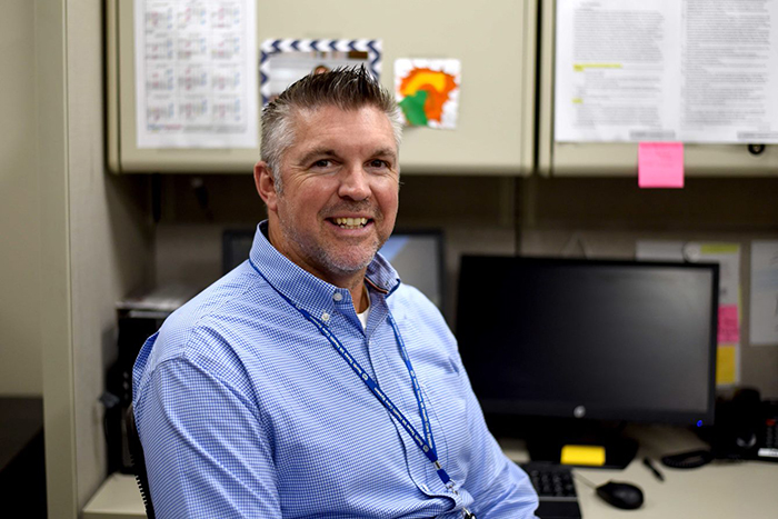 Dr. Jason Flake is an investigator with the VA North Texas Health Care System in Dallas, Texas. His research focuses on justice system involved Veterans. (Photo by Jennifer Roy)