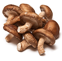 Cancer answer-Shitake mushrooms are one of the ingredients in a natural compound called GCP, shown in VA lab studies to extend the benefits of a common treatment for metastatic prostate cancer. (Photo: iStockPhoto)