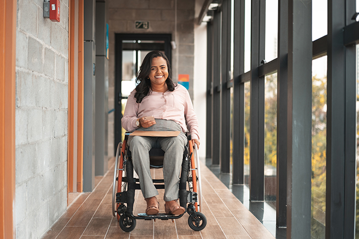 Researchers at the Hines VA Hospital recommend that providers ask Women Veterans what they need to accomplish in their daily lives, before prescribing assistive mobility technology. (Photo for illustrative purposes only, Â© iStock_PollyAnna Ventura)  