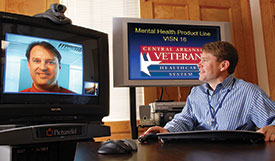 Telemedicine outreach for PTSD