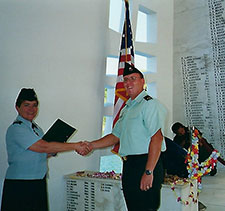 Hill, who comes from a military family, served 20 years in the Army as a nurse and researcher. 