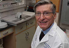  Dr. Jean-Pierre Raufman, a Veteran of the U.S. Public Health Service, is a gastroenterologist and researcher at the Baltimore VA Medical Center.