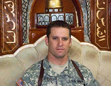  An Army Veteran, Landis served two tours in Iraq as an Apache helicopter pilot.