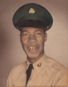  Matthew Kinnard at Fort Jackson in South Carolina in 1959.