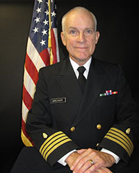 
 Dr. Thomas Dresser, a nuclear medicine physician and retired Navy captain, is helping lead a clinical trial focusing on the effectiveness of a drug to spot the location of prostate cancer in the body.