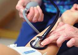       New national guidelines for treating high blood pressure were formulated by a panel that included VA researcher Dr. William Cushman. 	