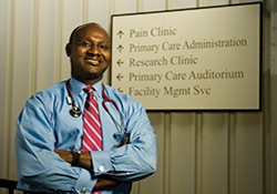  Dr. Leonard Egede is a physician-researcher at the Charleston, S.C., VA Medical Center.