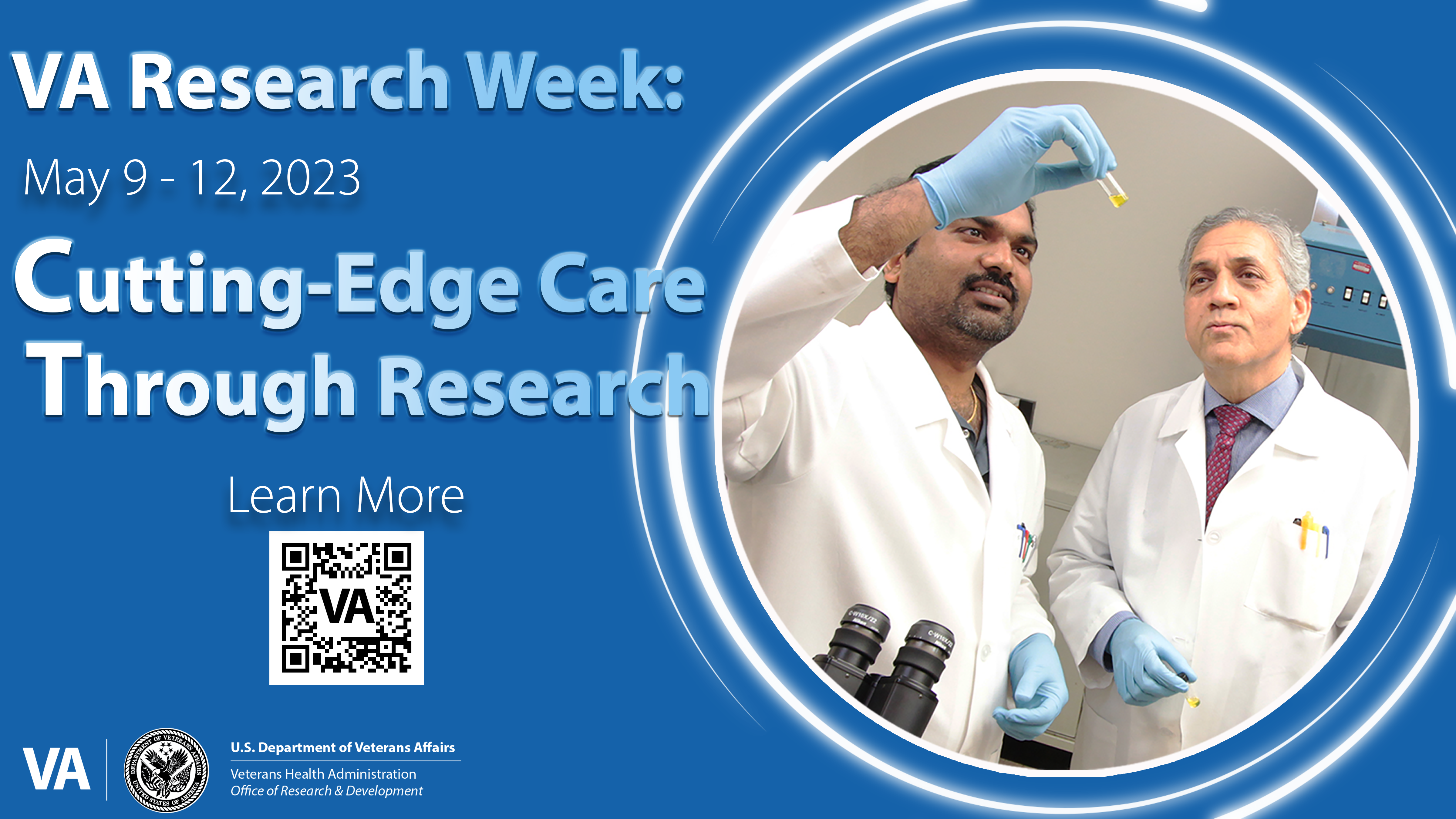 2023 VA Research Week Billboard 1 : Cutting-Edge Care Through Research